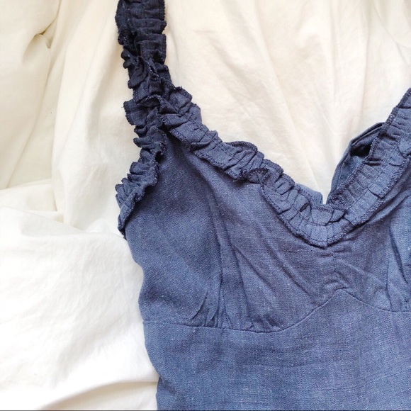 gorgeous navy blue romper - Picture 2 of 5